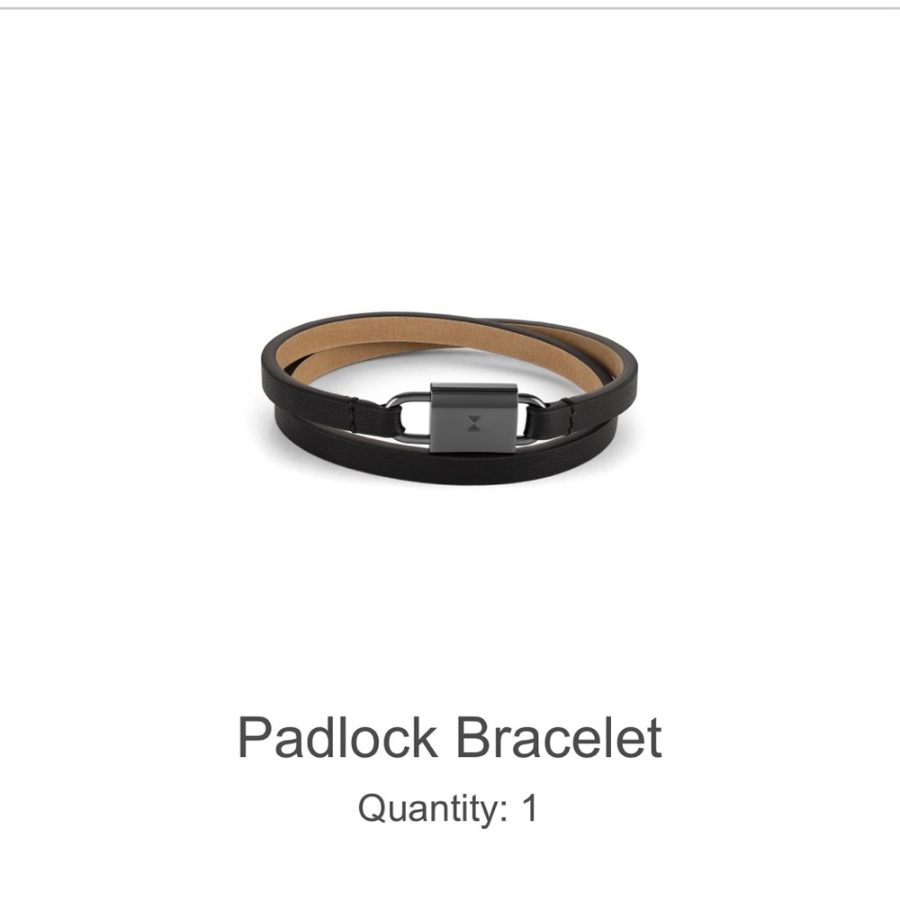 MVMT Padlock bracelet